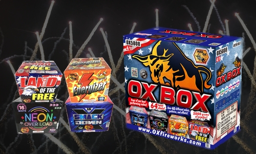 Looking for a fireworks show in a box?  We have something for everyone! Many different packs to chose from.  In a hurry? Grab some of our hand picked show assortments!