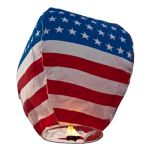 Sky Lantern American Flag 10 pk