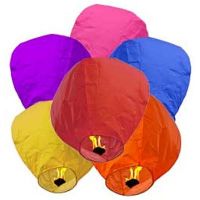 Sky Lantern - Mixed Color - 10 Pack