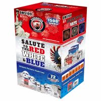 Salute To The Red White And Blue - 500 Gram Fireworks
